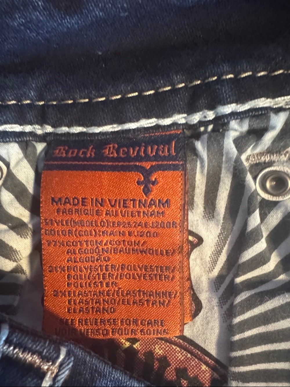 Rock revival Isella skinny jeans sz 27 - Picture 9 of 10